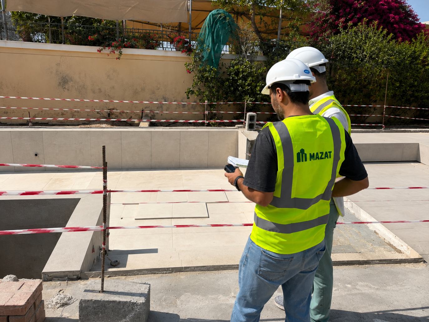 Completed waterproofing project in the UAE