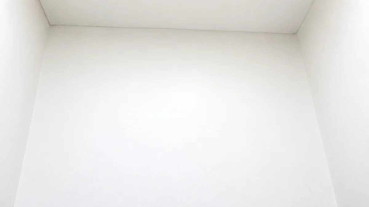 After wall protection showing a cleaner protected wall surface